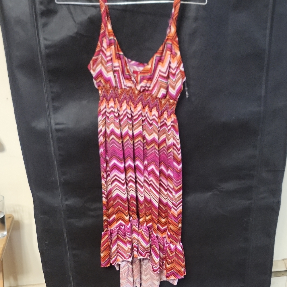 BONGO Multicolor Zigzag Dress